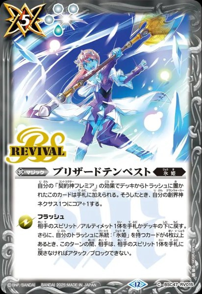 画像1: BSC47-RV015 ブリザードテンペスト (1)