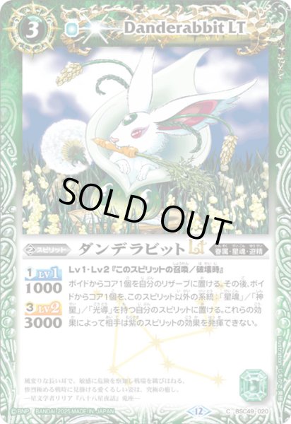 画像1: BSC49-020 ダンデラビットLT (1)